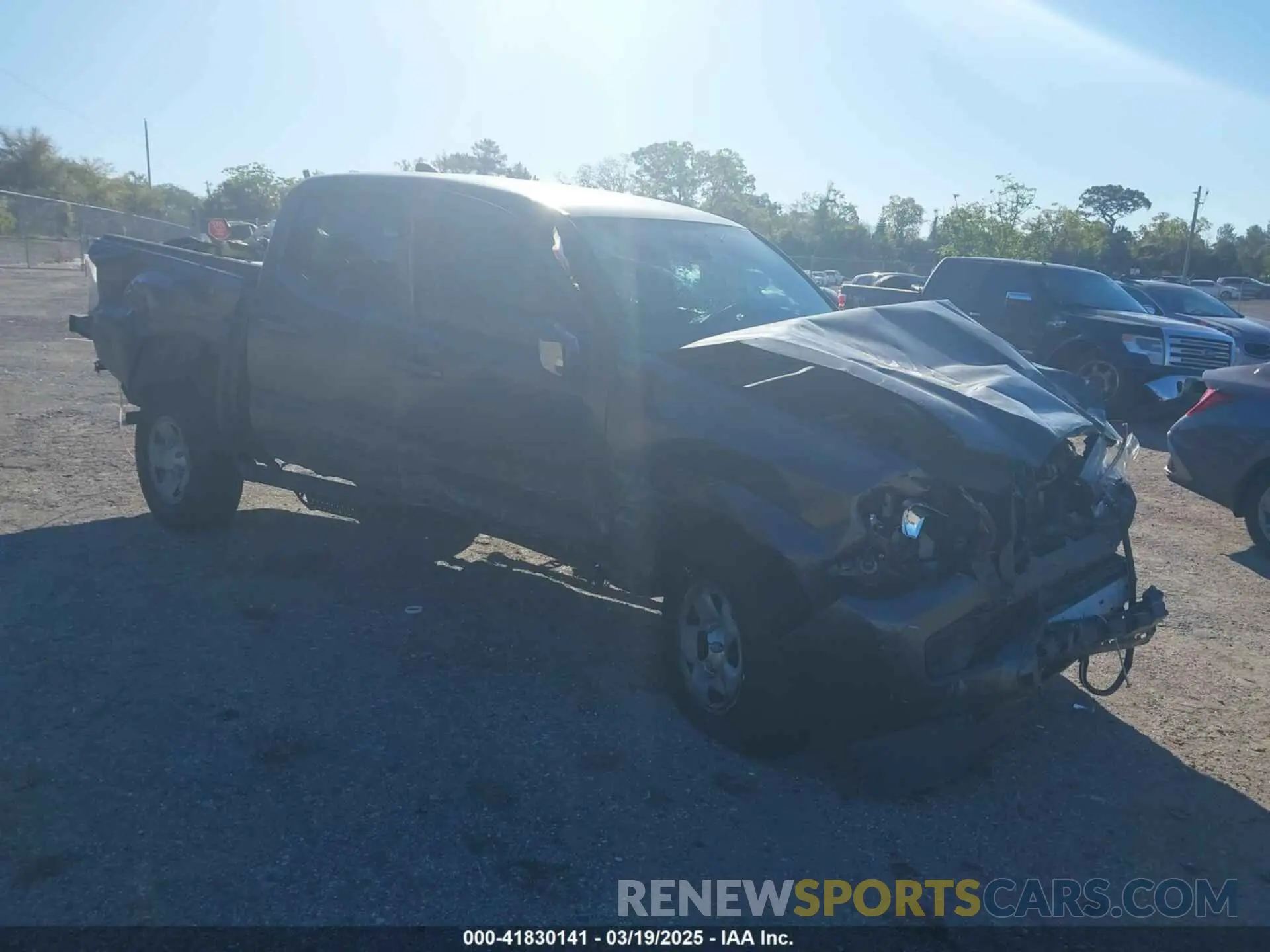 1 Photograph of a damaged car 3TMCZ5AN3MM403788 TOYOTA TACOMA 2021