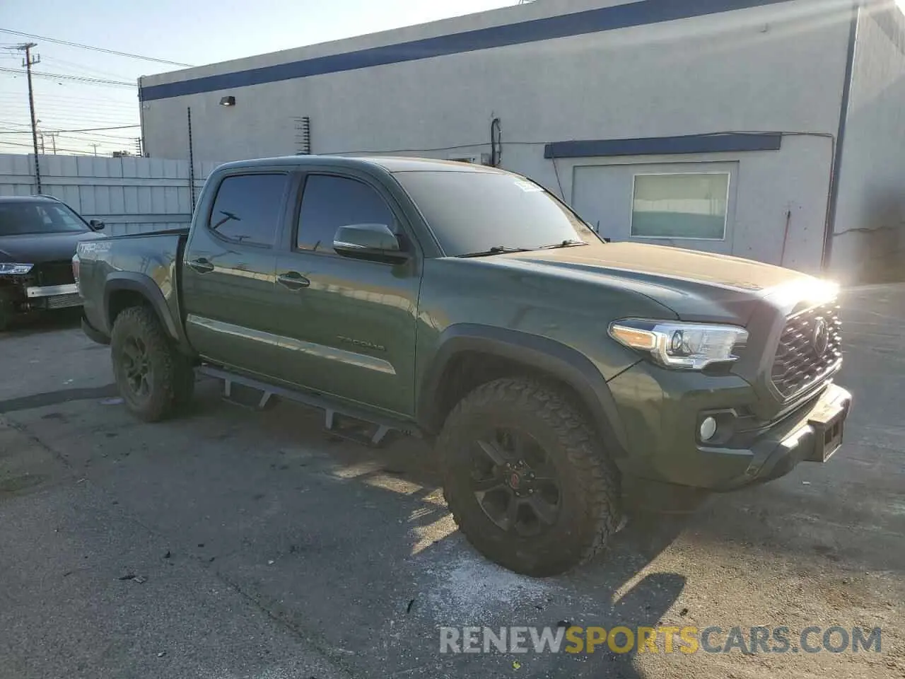 4 Фотография поврежденного автомобиля 3TMCZ5AN4MM375399 TOYOTA TACOMA 2021