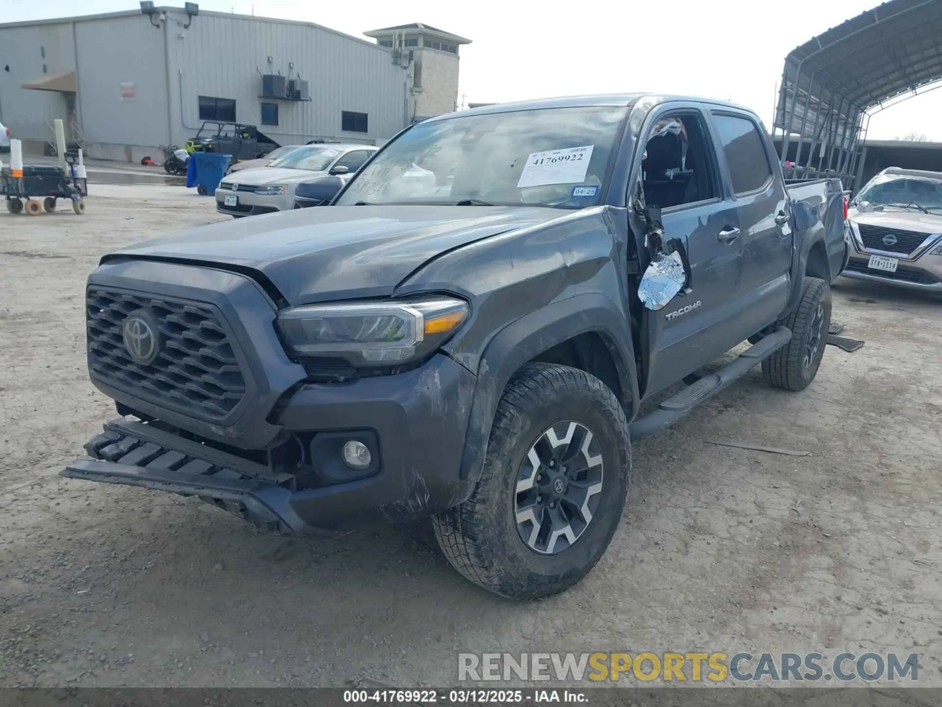 2 Photograph of a damaged car 3TMCZ5AN4MM387519 TOYOTA TACOMA 2021
