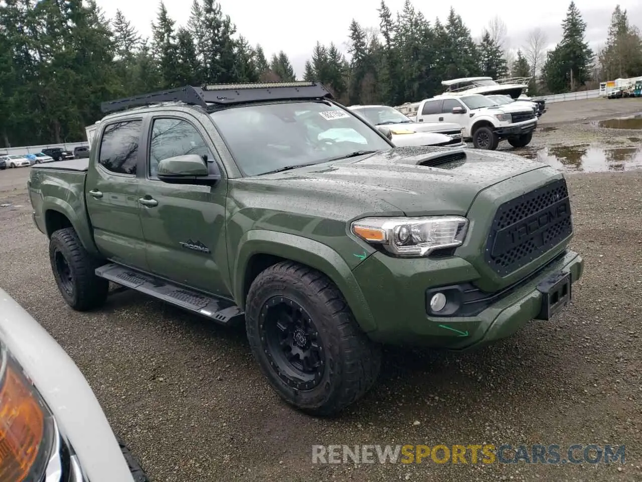 4 Фотография поврежденного автомобиля 3TMCZ5AN4MM409549 TOYOTA TACOMA 2021
