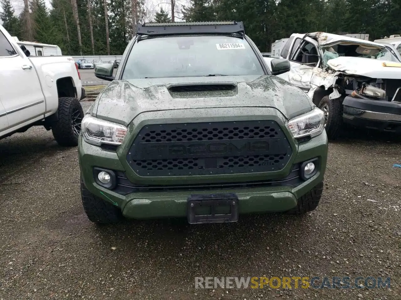 5 Фотография поврежденного автомобиля 3TMCZ5AN4MM409549 TOYOTA TACOMA 2021