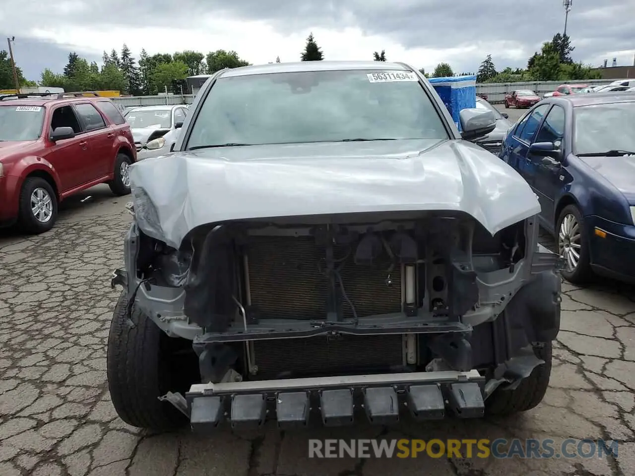 5 Photograph of a damaged car 3TMCZ5AN4MM421751 TOYOTA TACOMA 2021