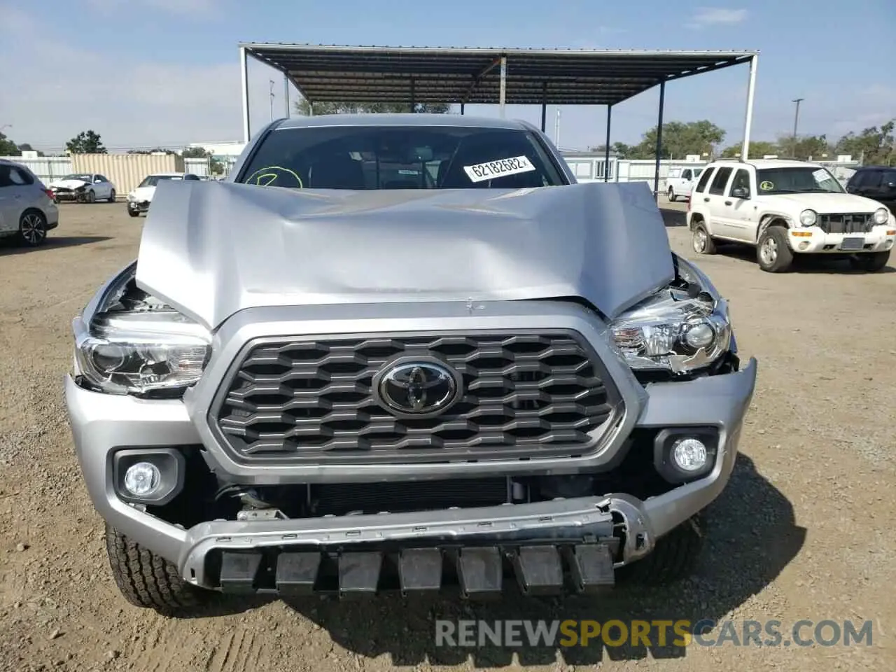9 Photograph of a damaged car 3TMCZ5AN4MM426142 TOYOTA TACOMA 2021