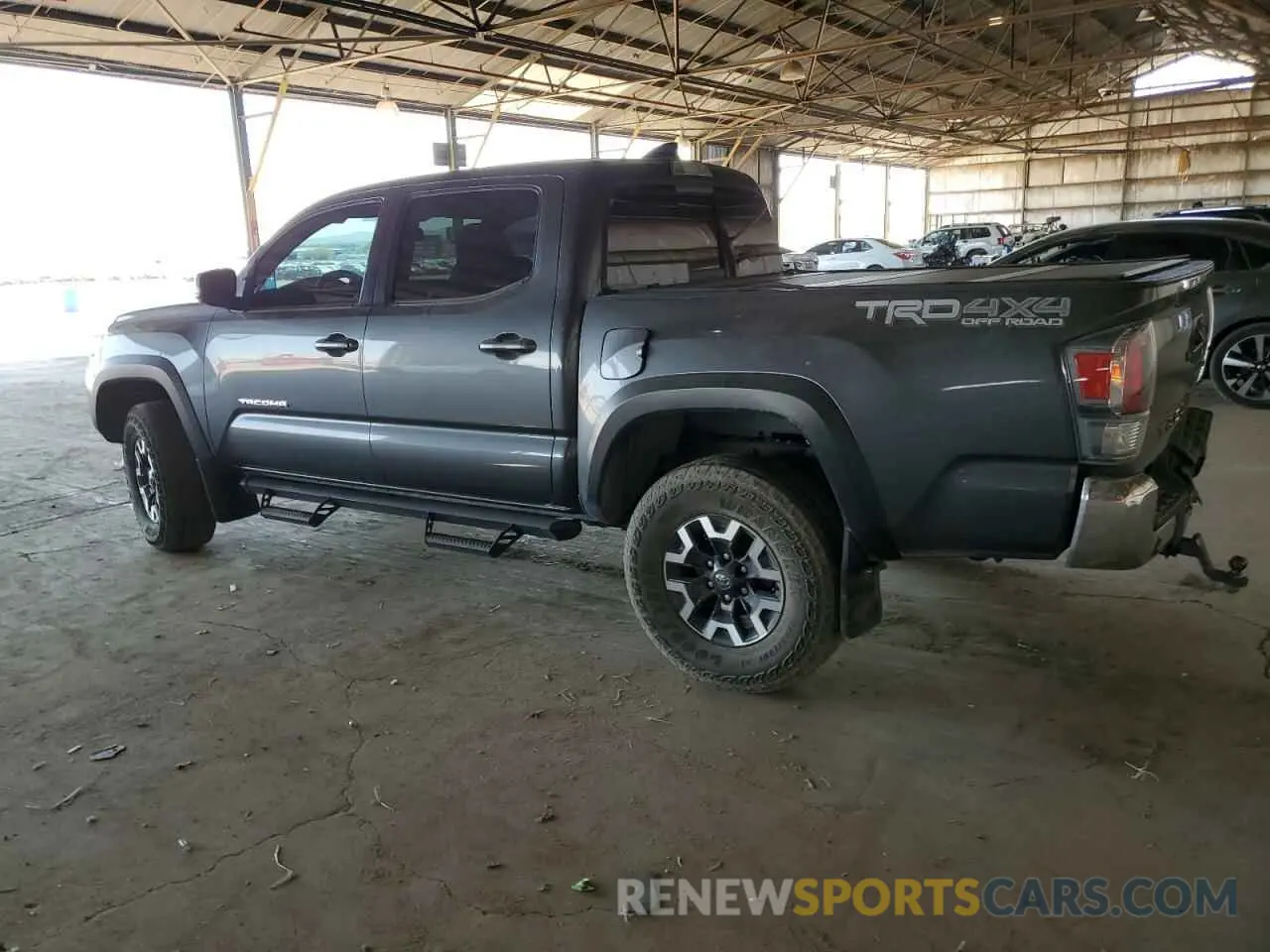 2 Photograph of a damaged car 3TMCZ5AN4MM451462 TOYOTA TACOMA 2021