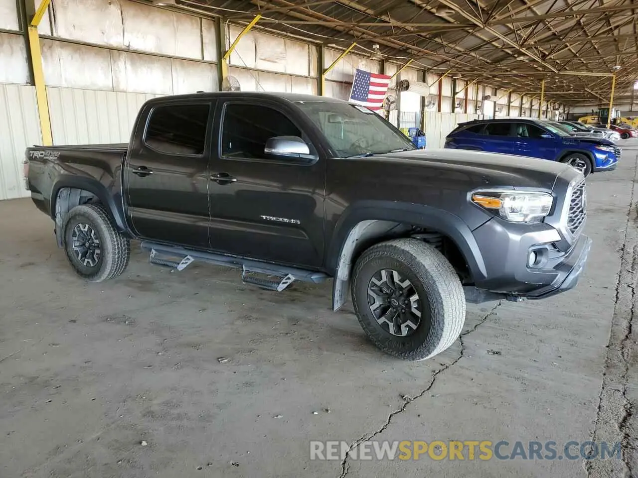 4 Photograph of a damaged car 3TMCZ5AN4MM451462 TOYOTA TACOMA 2021