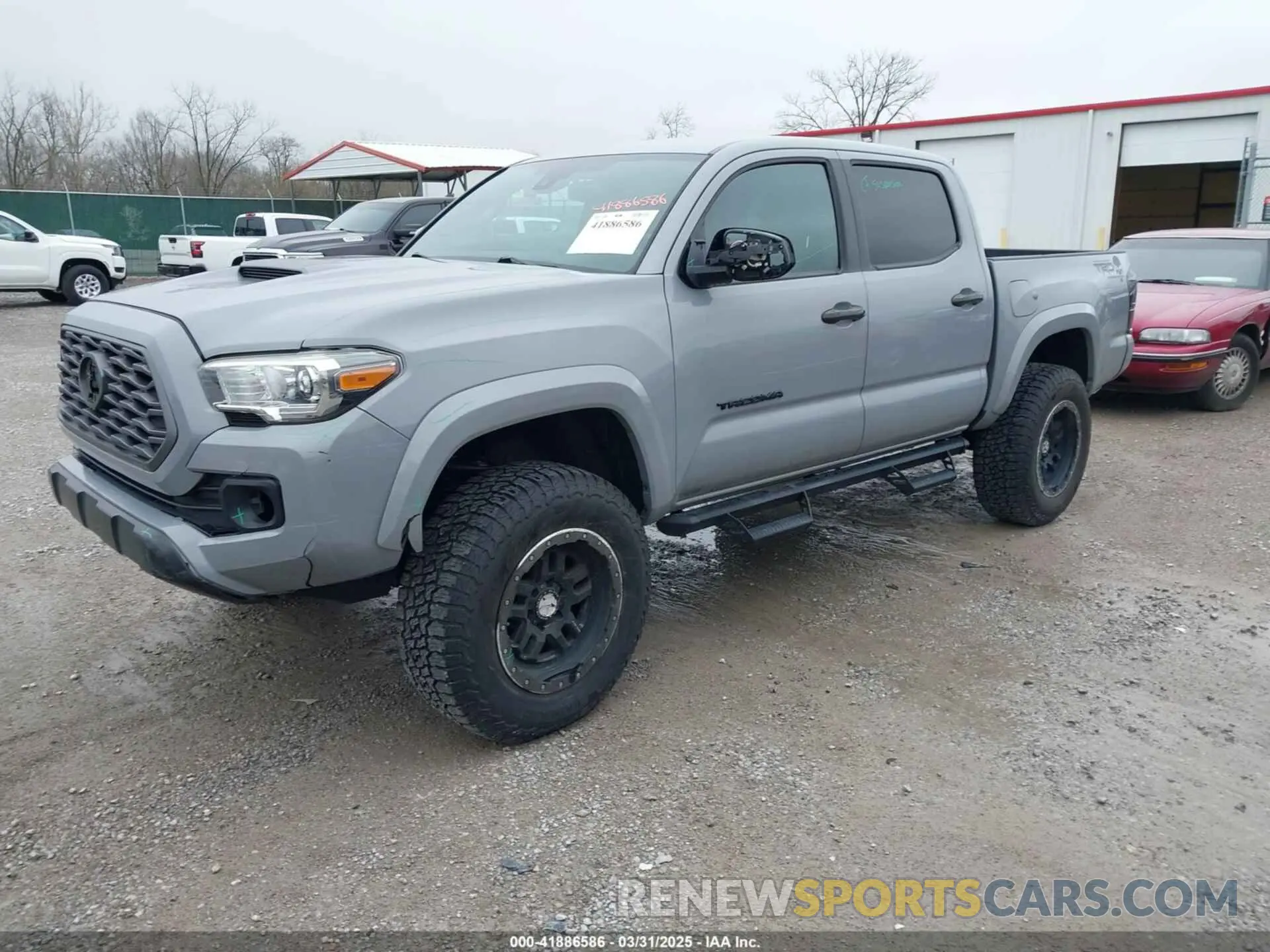 2 Photograph of a damaged car 3TMCZ5AN5MM372821 TOYOTA TACOMA 2021