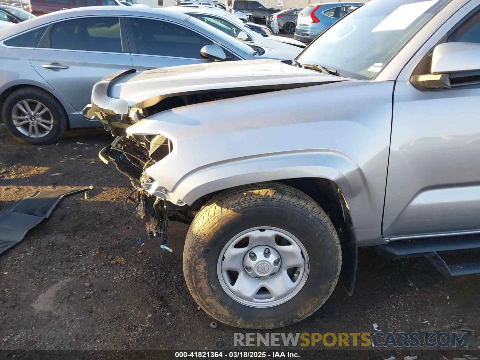 6 Photograph of a damaged car 3TMCZ5AN5MM386394 TOYOTA TACOMA 2021