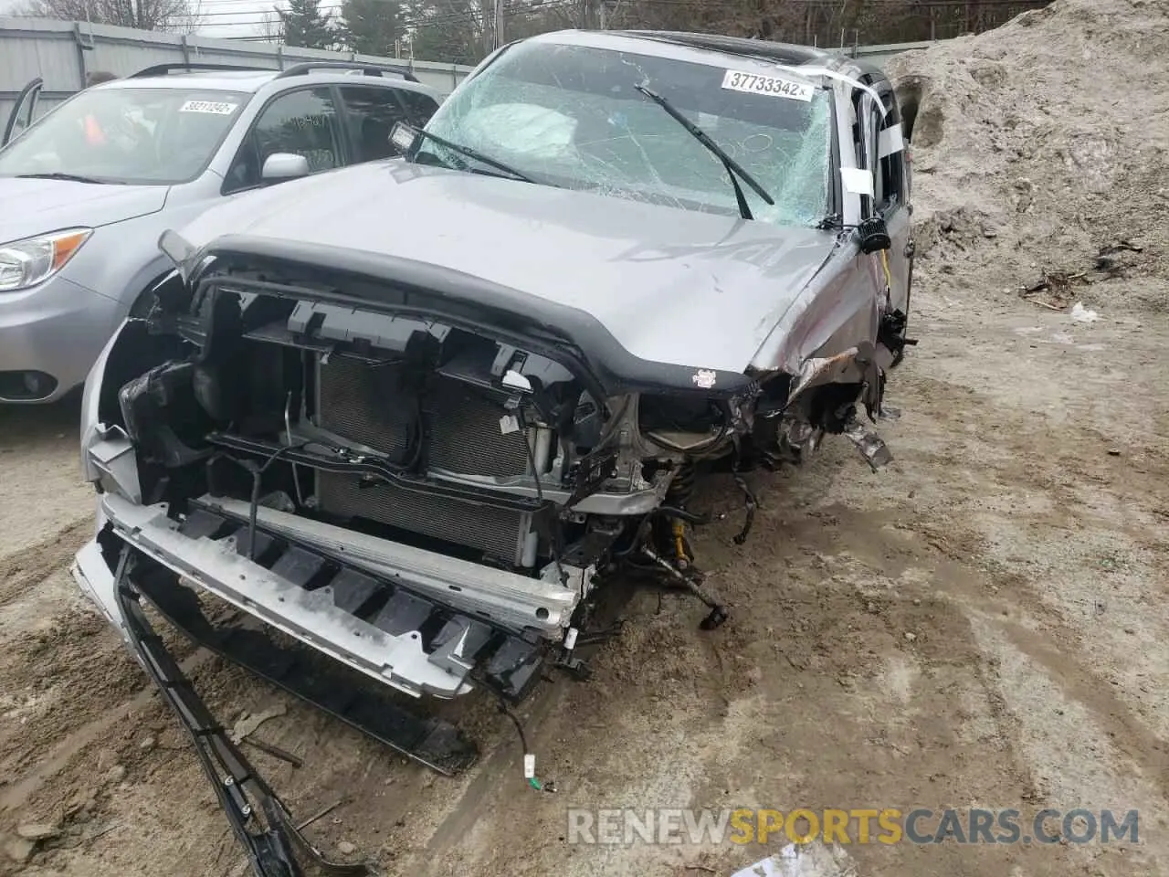 2 Photograph of a damaged car 3TMCZ5AN5MM387366 TOYOTA TACOMA 2021