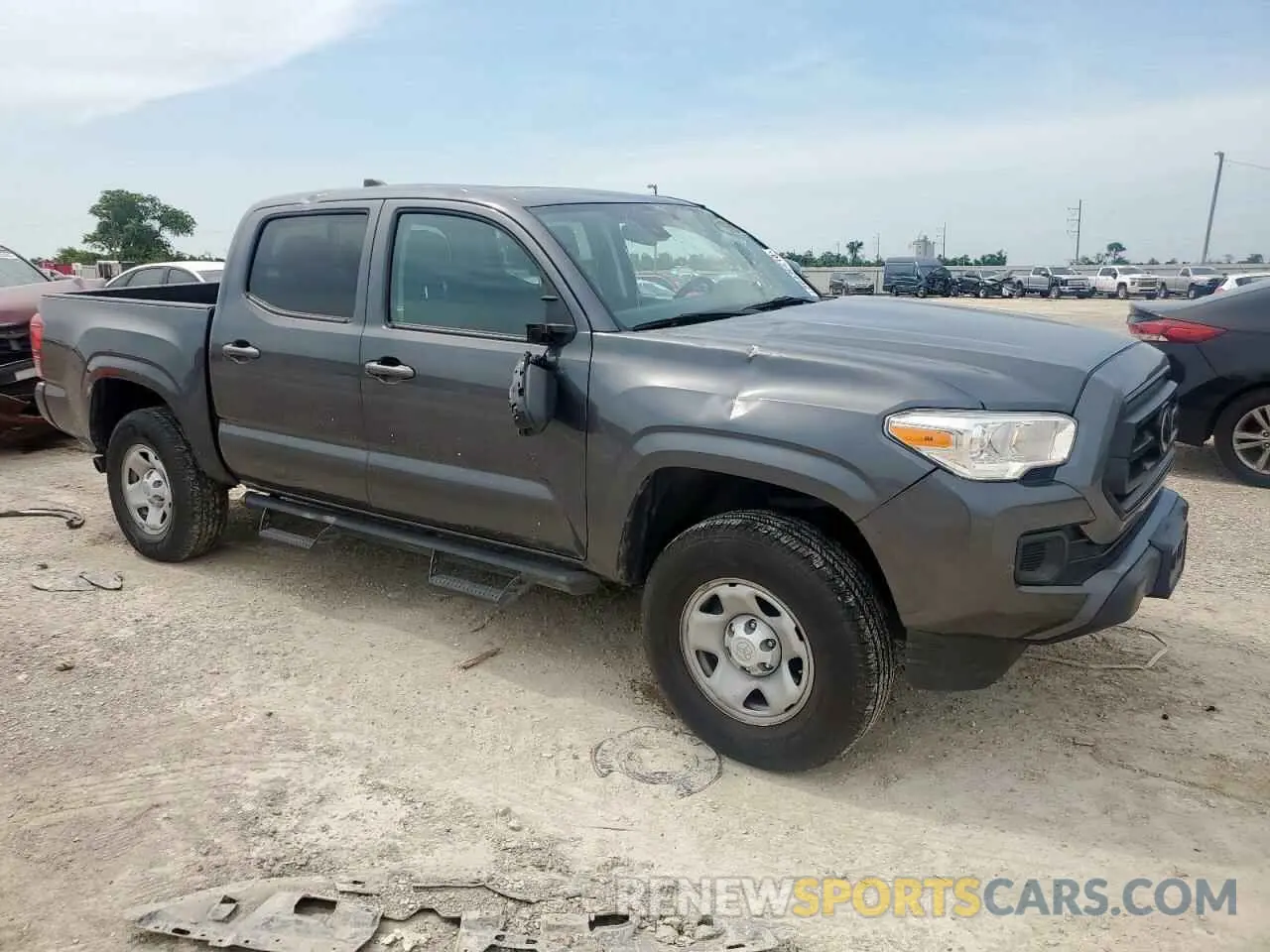 4 Photograph of a damaged car 3TMCZ5AN5MM394916 TOYOTA TACOMA 2021