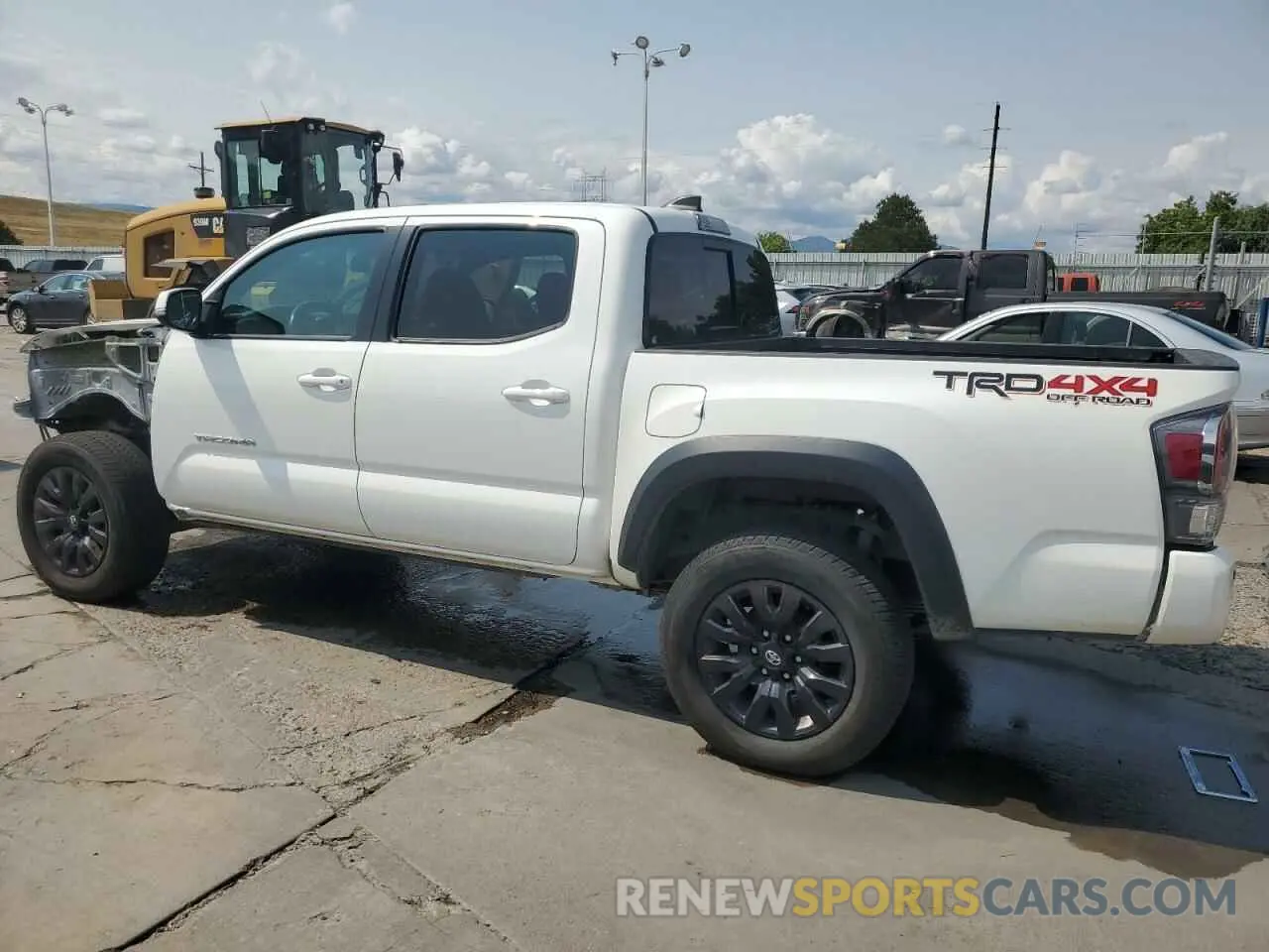 2 Photograph of a damaged car 3TMCZ5AN5MM419927 TOYOTA TACOMA 2021