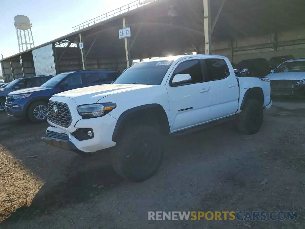1 Photograph of a damaged car 3TMCZ5AN6MM377610 TOYOTA TACOMA 2021