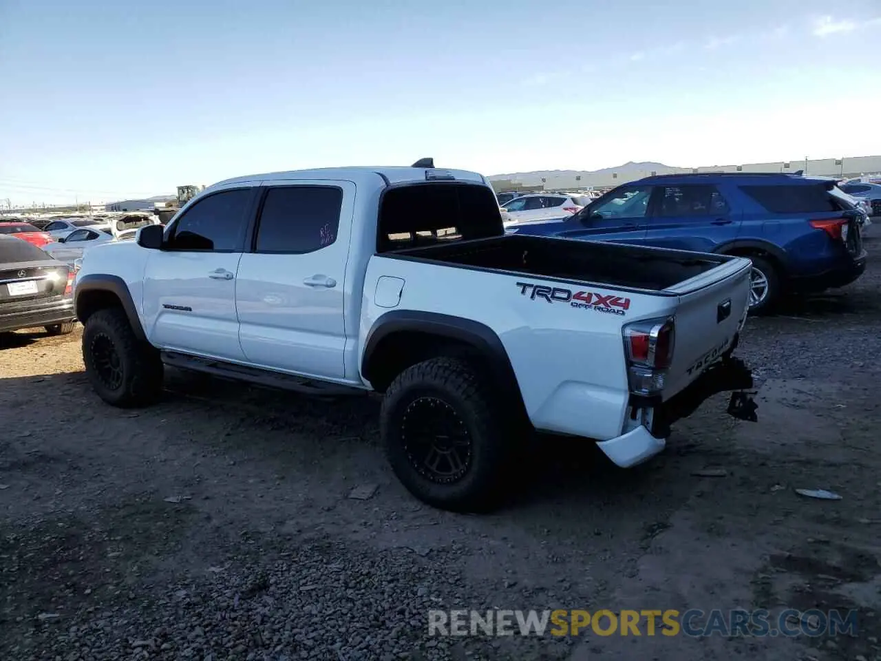 2 Photograph of a damaged car 3TMCZ5AN6MM377610 TOYOTA TACOMA 2021