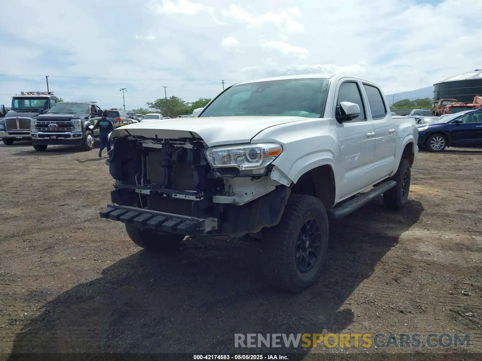 6 Photograph of a damaged car 3TMCZ5AN6MM389742 TOYOTA TACOMA 2021