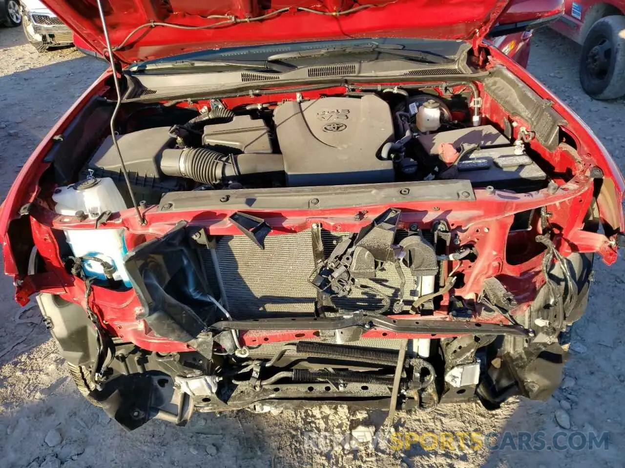 11 Photograph of a damaged car 3TMCZ5AN6MM418849 TOYOTA TACOMA 2021