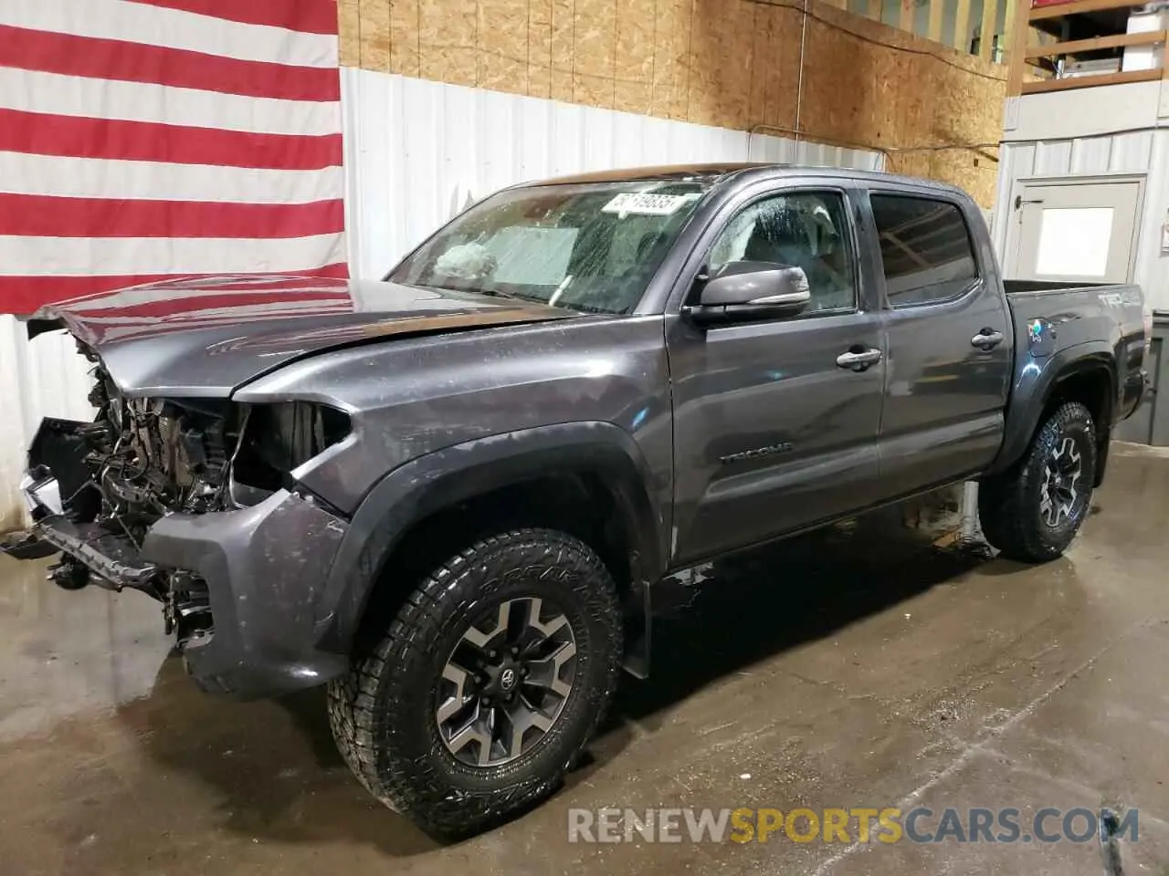 1 Фотография поврежденного автомобиля 3TMCZ5AN6MM420150 TOYOTA TACOMA 2021