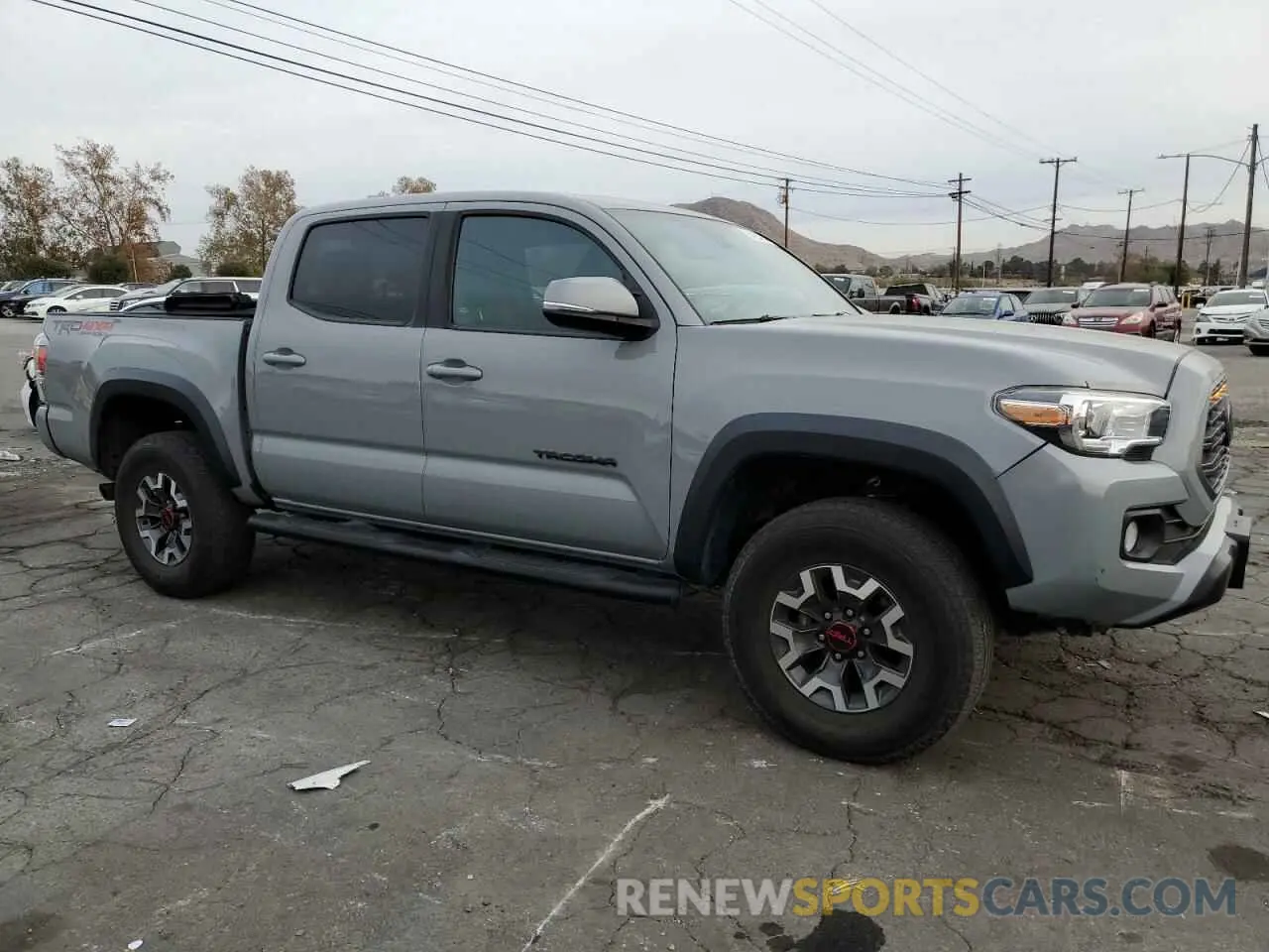 4 Фотография поврежденного автомобиля 3TMCZ5AN6MM430712 TOYOTA TACOMA 2021
