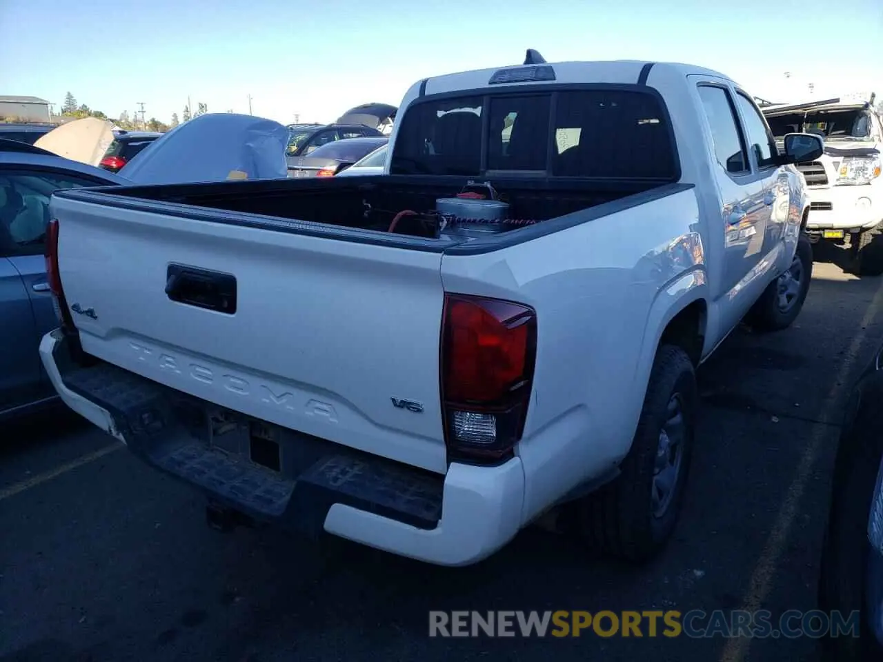 3 Photograph of a damaged car 3TMCZ5AN6MM433481 TOYOTA TACOMA 2021
