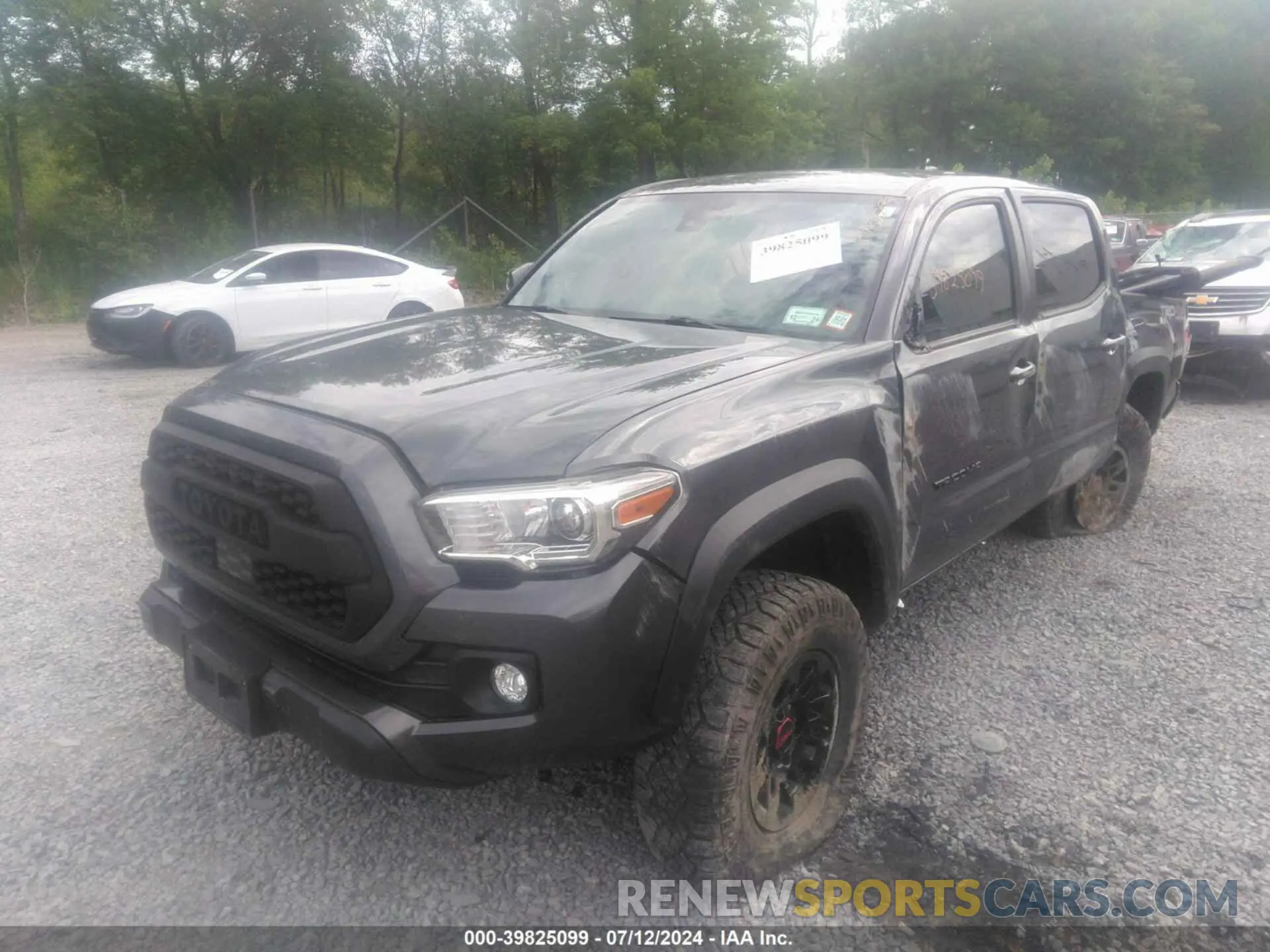 2 Photograph of a damaged car 3TMCZ5AN6MM437370 TOYOTA TACOMA 2021
