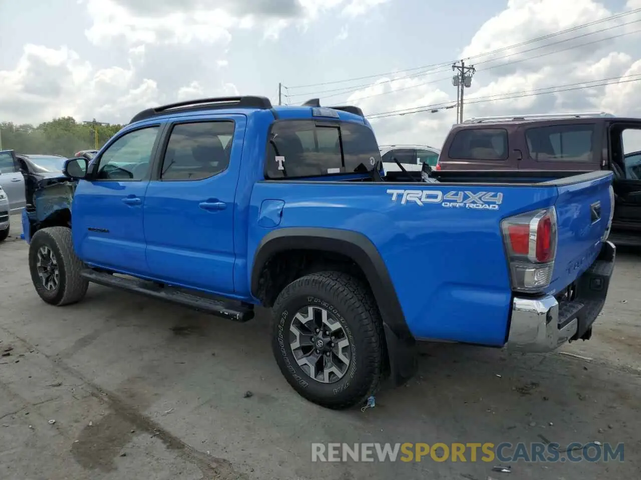 2 Фотография поврежденного автомобиля 3TMCZ5AN7MM388566 TOYOTA TACOMA 2021