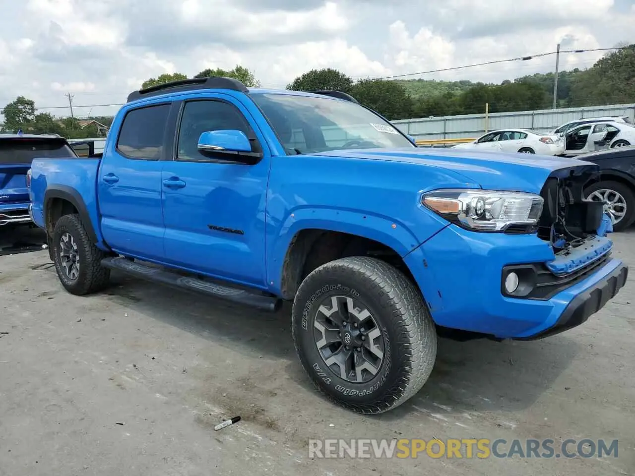 4 Фотография поврежденного автомобиля 3TMCZ5AN7MM388566 TOYOTA TACOMA 2021
