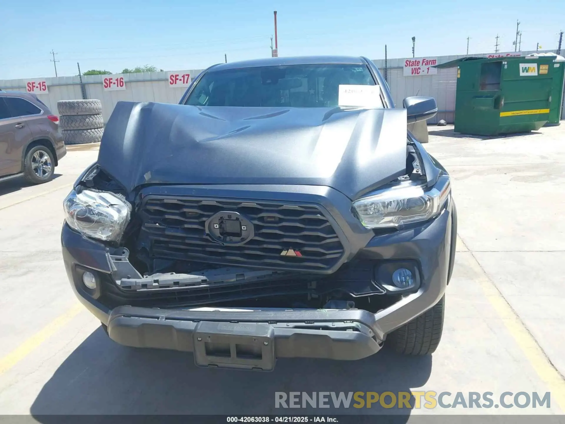 12 Фотография поврежденного автомобиля 3TMCZ5AN7MM399387 TOYOTA TACOMA 2021
