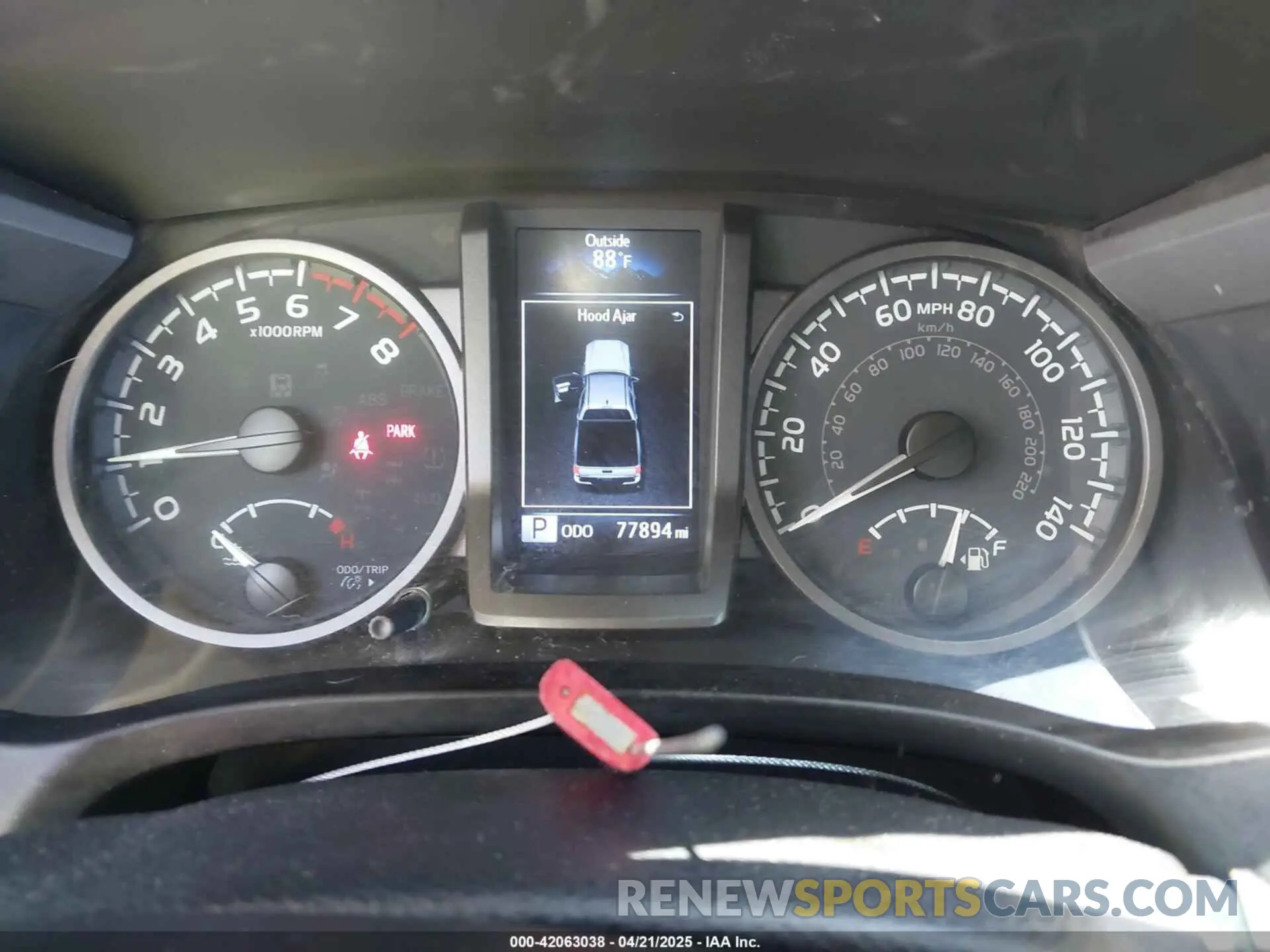 7 Фотография поврежденного автомобиля 3TMCZ5AN7MM399387 TOYOTA TACOMA 2021