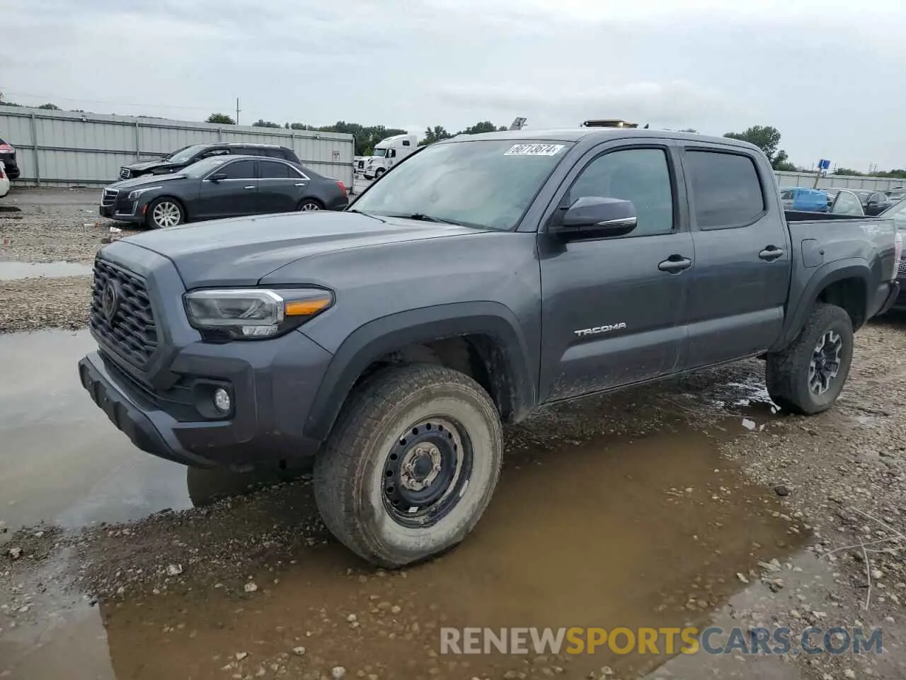 1 Photograph of a damaged car 3TMCZ5AN7MM406922 TOYOTA TACOMA 2021