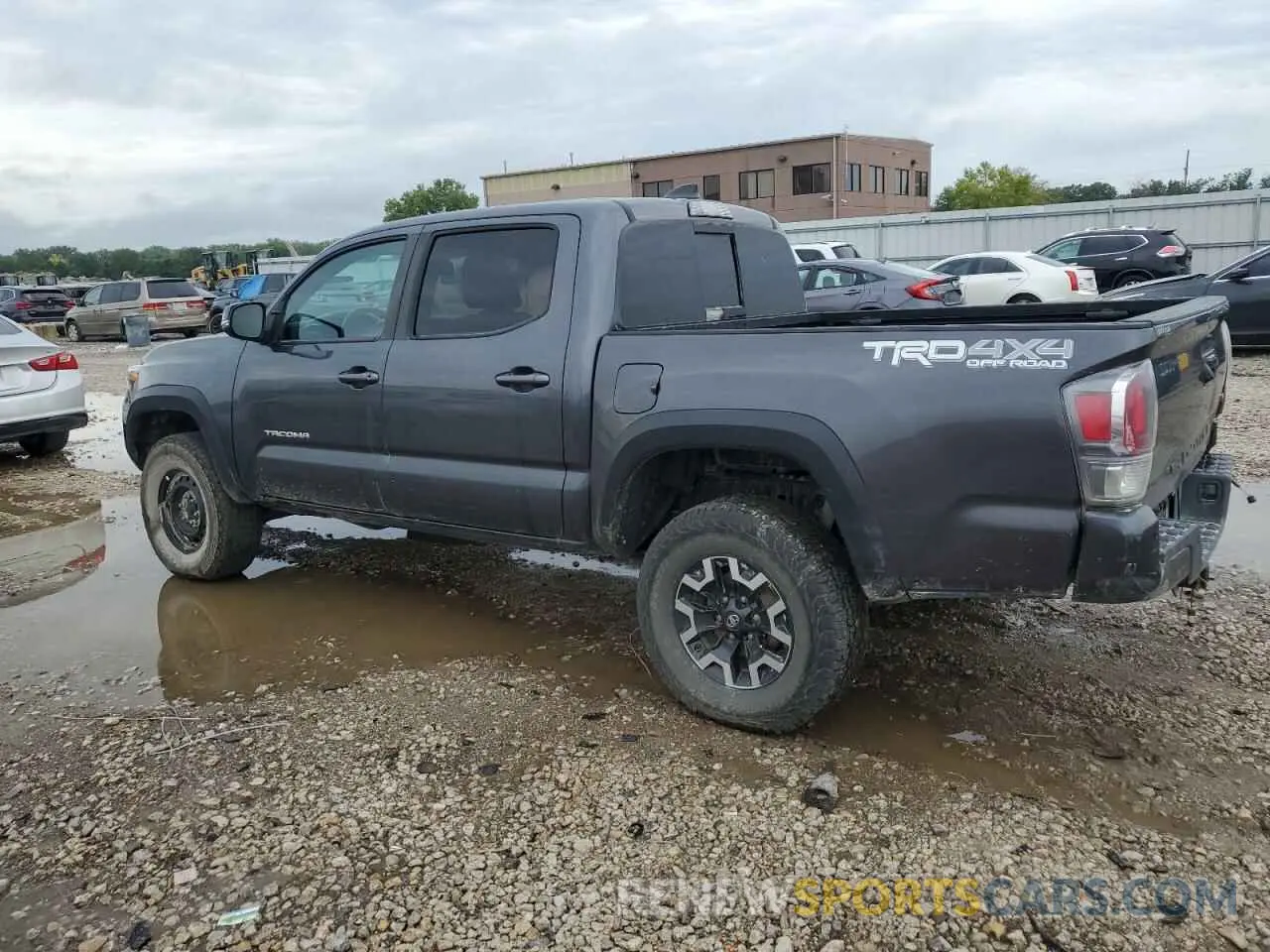 2 Photograph of a damaged car 3TMCZ5AN7MM406922 TOYOTA TACOMA 2021