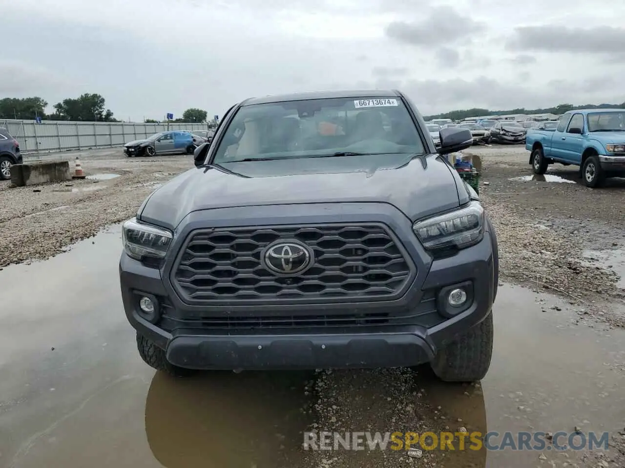5 Photograph of a damaged car 3TMCZ5AN7MM406922 TOYOTA TACOMA 2021
