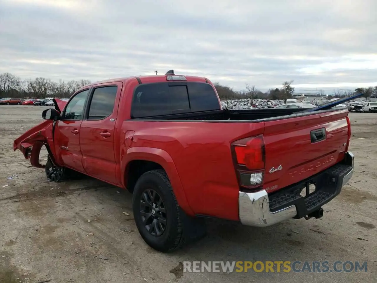 3 Photograph of a damaged car 3TMCZ5AN7MM414115 TOYOTA TACOMA 2021