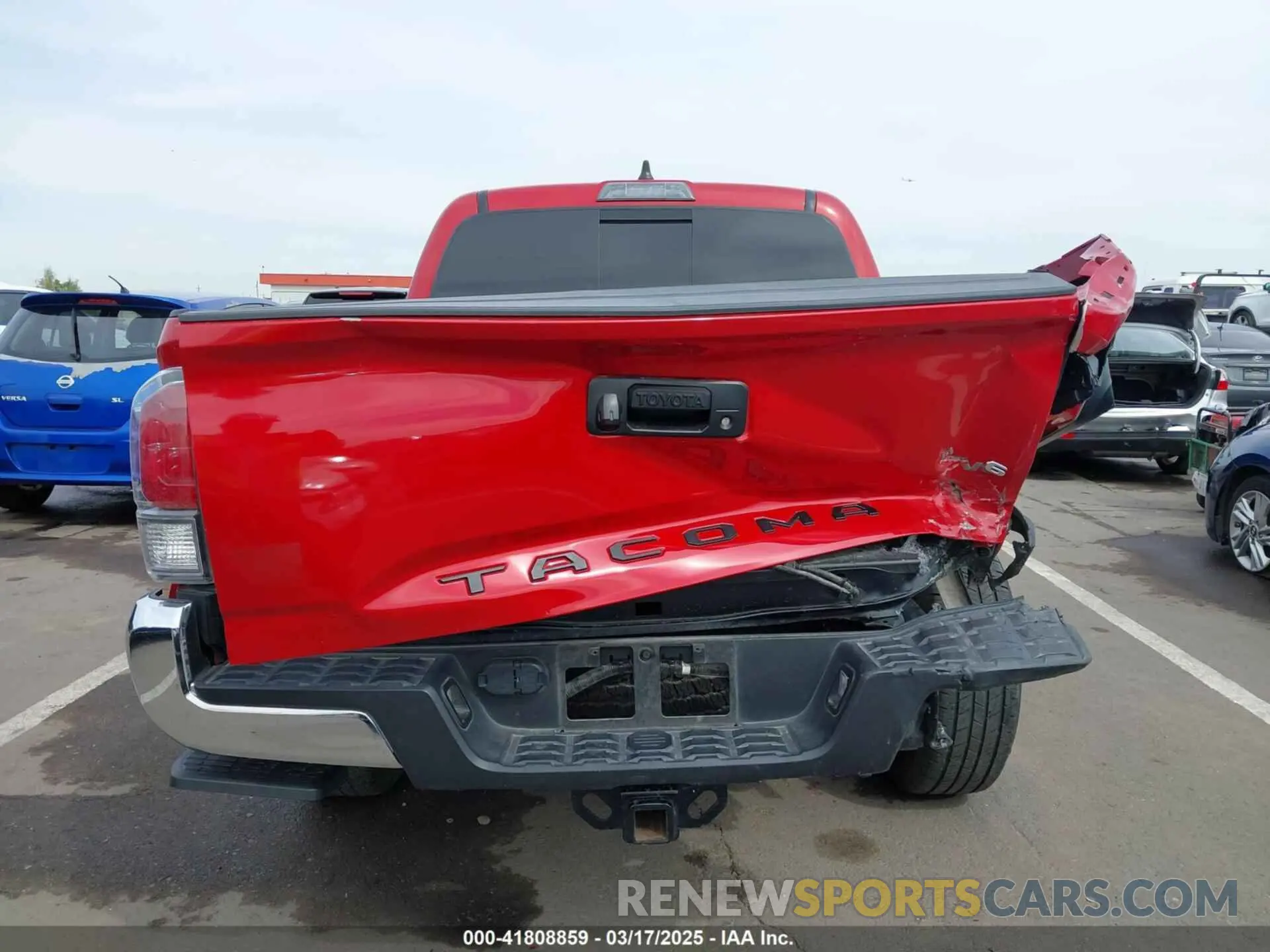 16 Photograph of a damaged car 3TMCZ5AN7MM433098 TOYOTA TACOMA 2021