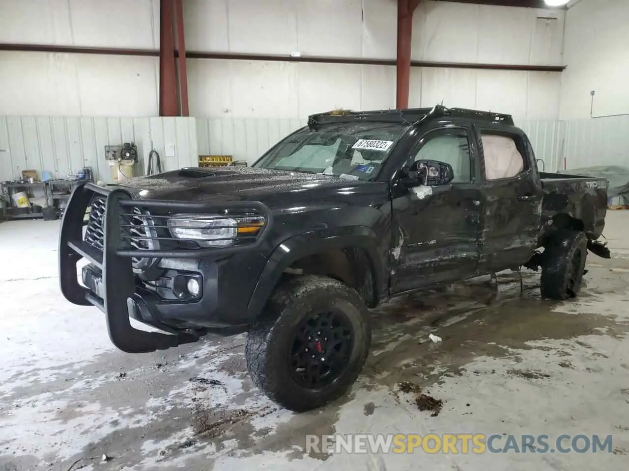 1 Photograph of a damaged car 3TMCZ5AN7MM439497 TOYOTA TACOMA 2021