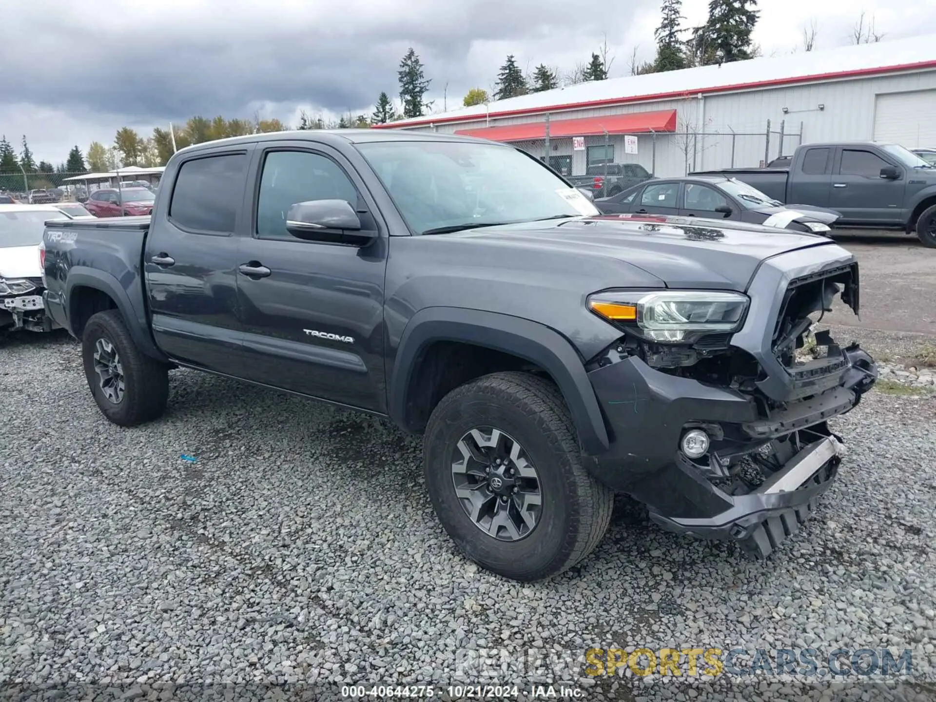 1 Photograph of a damaged car 3TMCZ5AN8MM423759 TOYOTA TACOMA 2021