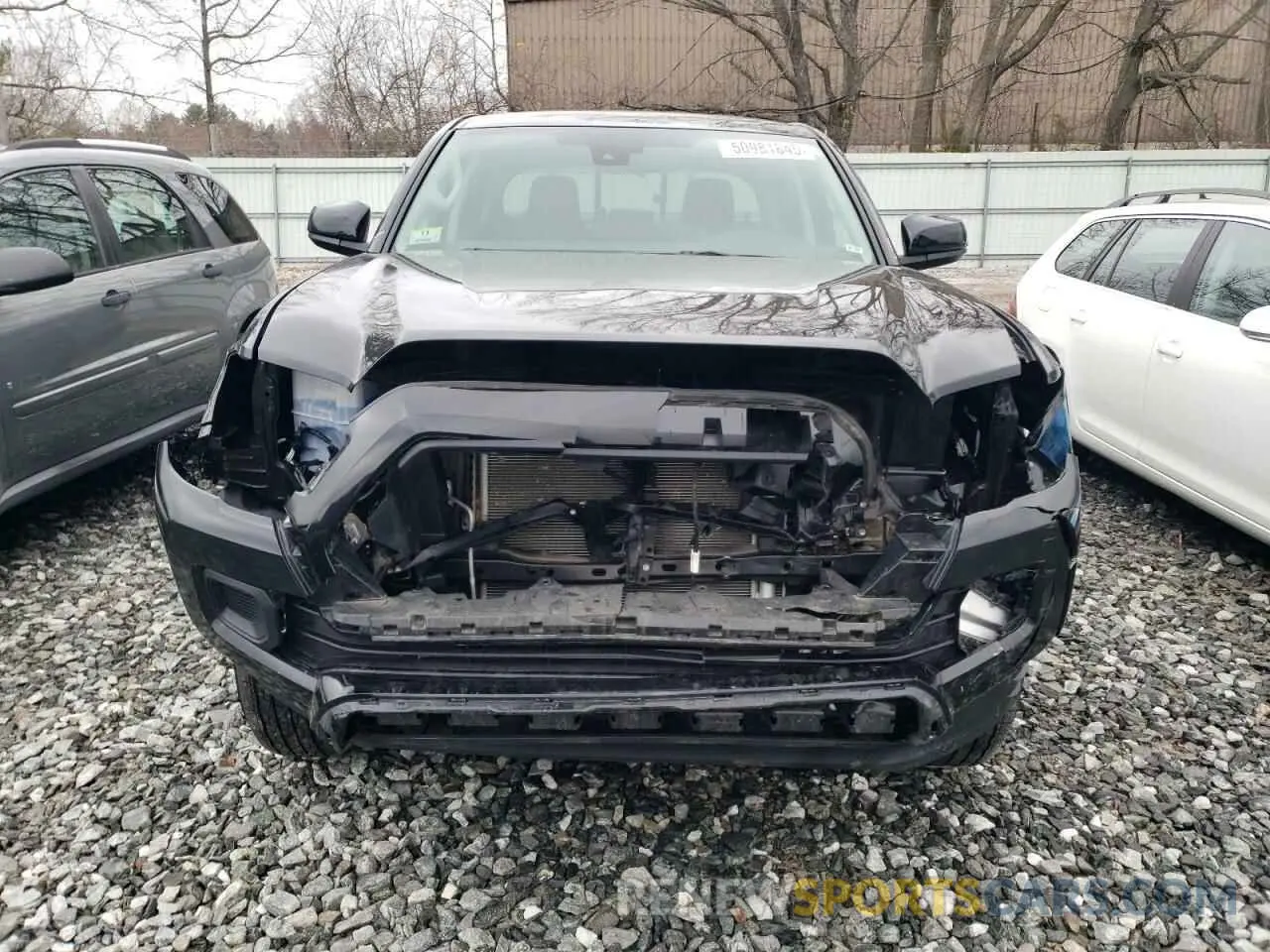 5 Фотография поврежденного автомобиля 3TMCZ5AN8MM448550 TOYOTA TACOMA 2021