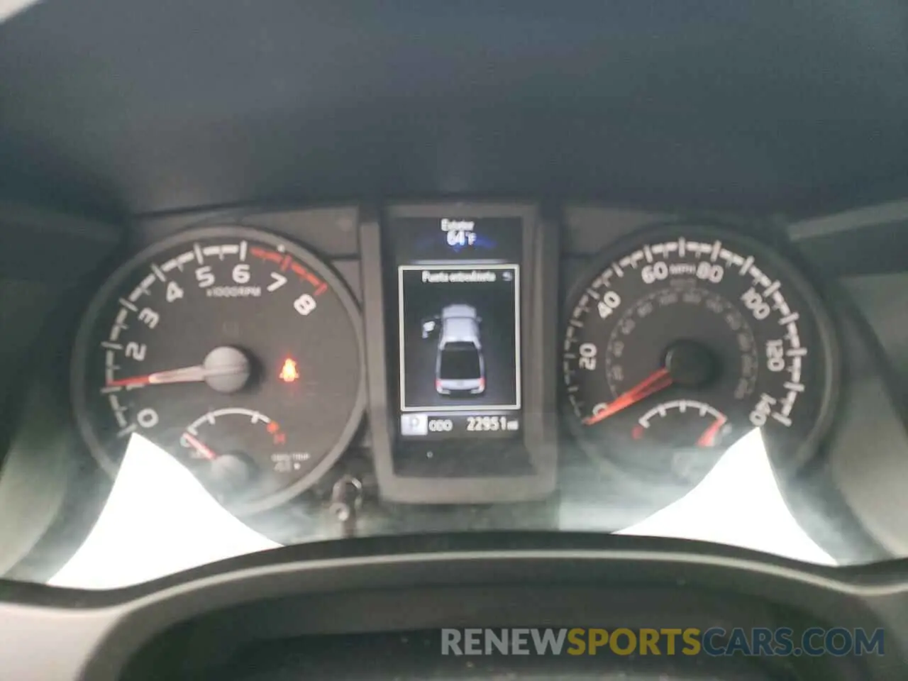 9 Фотография поврежденного автомобиля 3TMCZ5AN8MM448550 TOYOTA TACOMA 2021