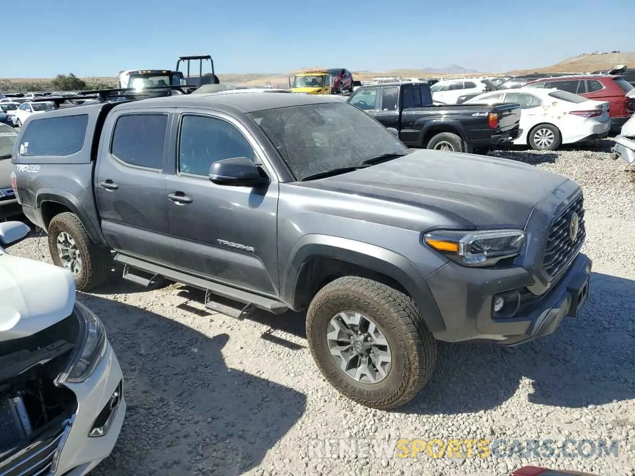 4 Photograph of a damaged car 3TMCZ5AN9MM400491 TOYOTA TACOMA 2021