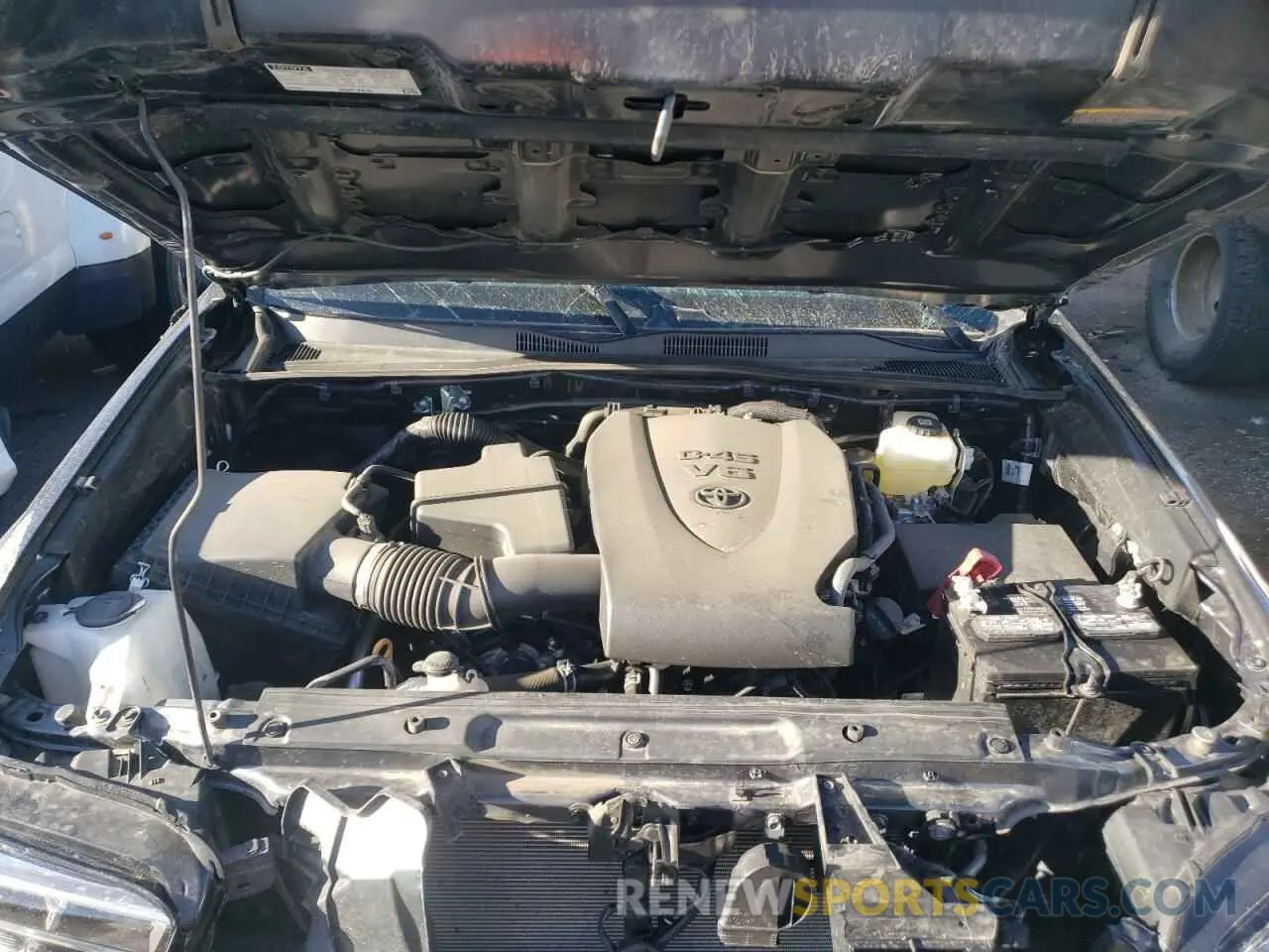 7 Photograph of a damaged car 3TMCZ5AN9MM402354 TOYOTA TACOMA 2021