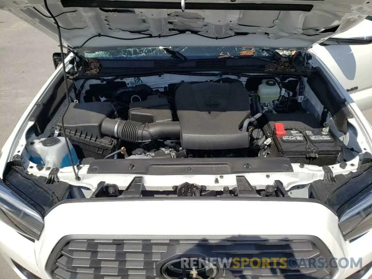 7 Photograph of a damaged car 3TMCZ5AN9MM415489 TOYOTA TACOMA 2021