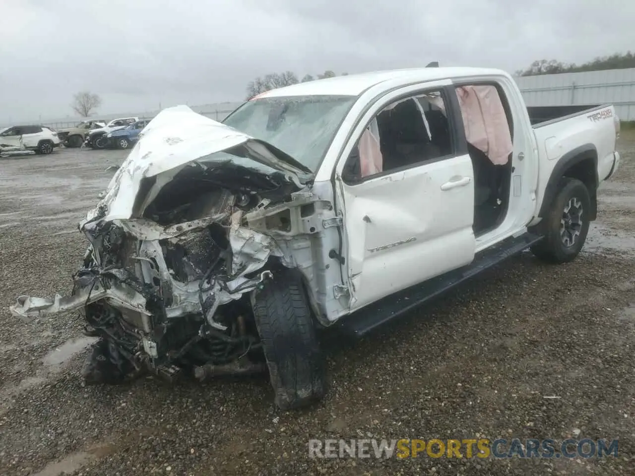 1 Photograph of a damaged car 3TMCZ5AN9MM420434 TOYOTA TACOMA 2021