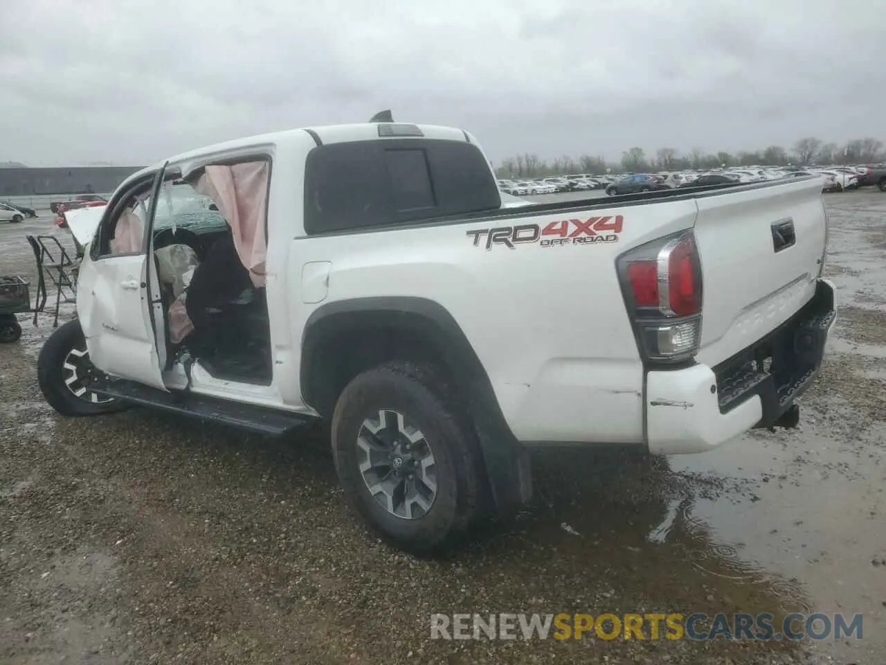 2 Photograph of a damaged car 3TMCZ5AN9MM420434 TOYOTA TACOMA 2021