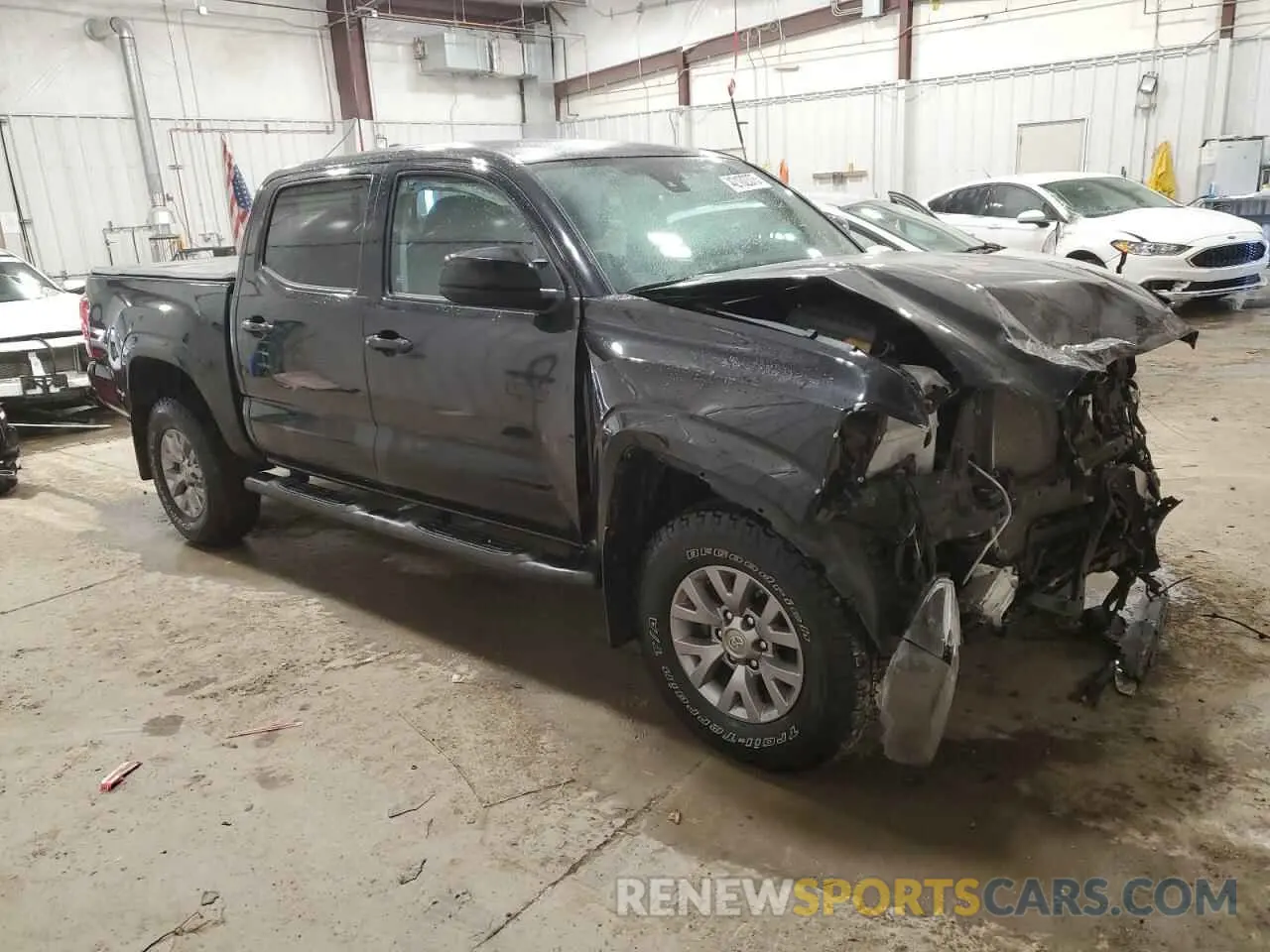 4 Фотография поврежденного автомобиля 3TMCZ5AN9MM435385 TOYOTA TACOMA 2021