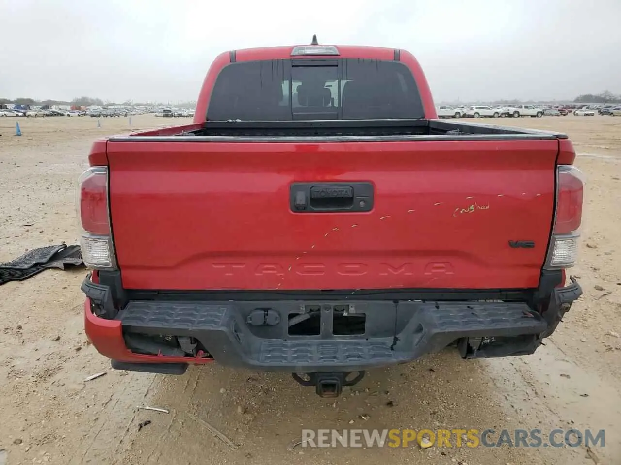 6 Photograph of a damaged car 3TMCZ5AN9MM445768 TOYOTA TACOMA 2021