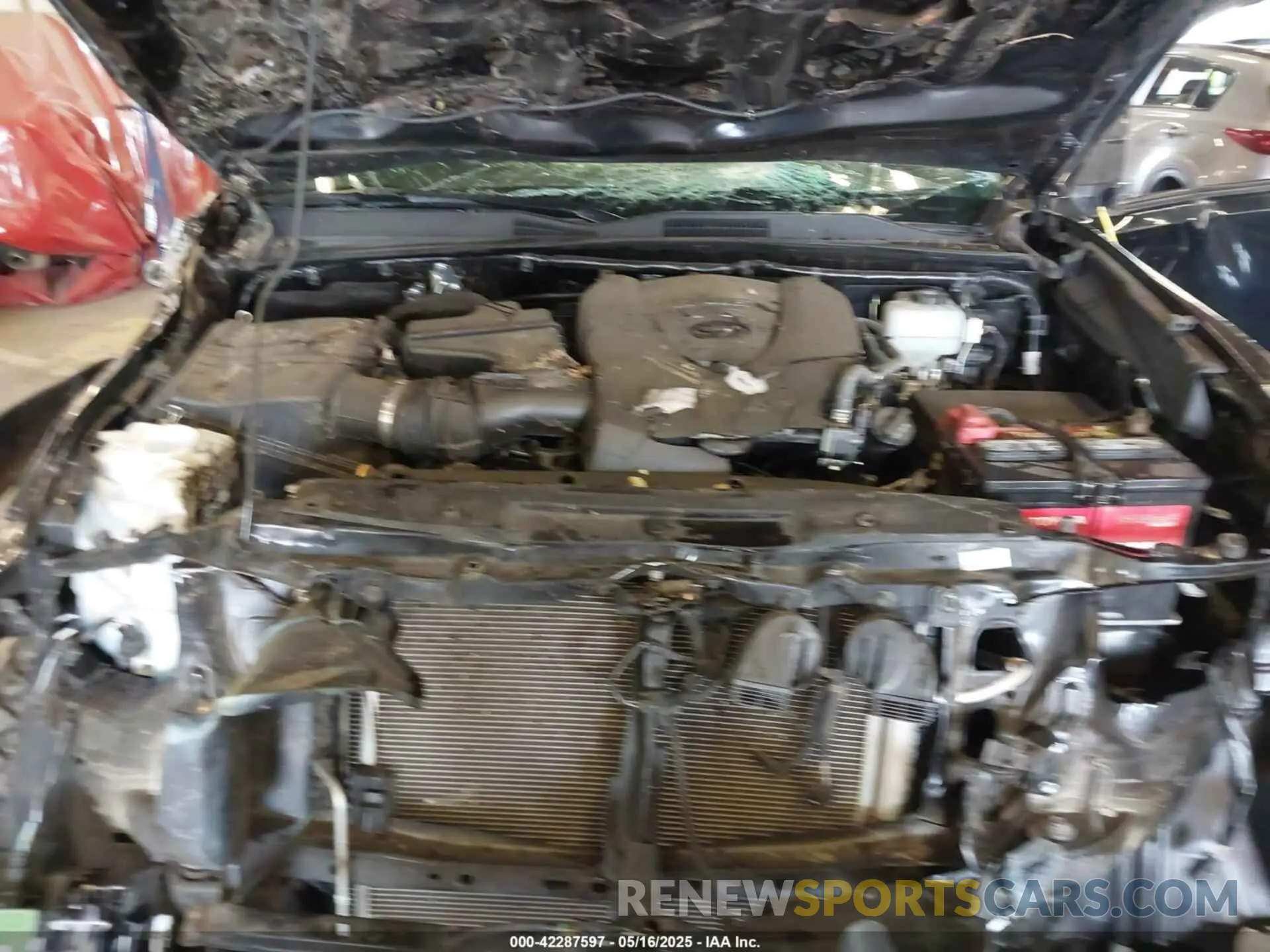 10 Photograph of a damaged car 3TMCZ5ANXMM370093 TOYOTA TACOMA 2021