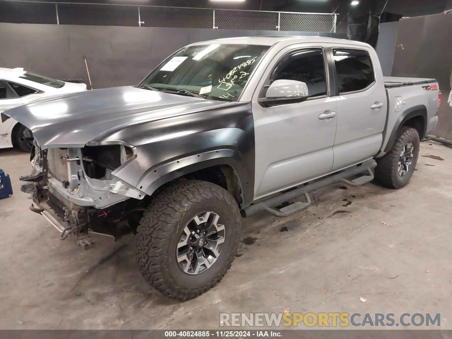 2 Photograph of a damaged car 3TMCZ5ANXMM381529 TOYOTA TACOMA 2021