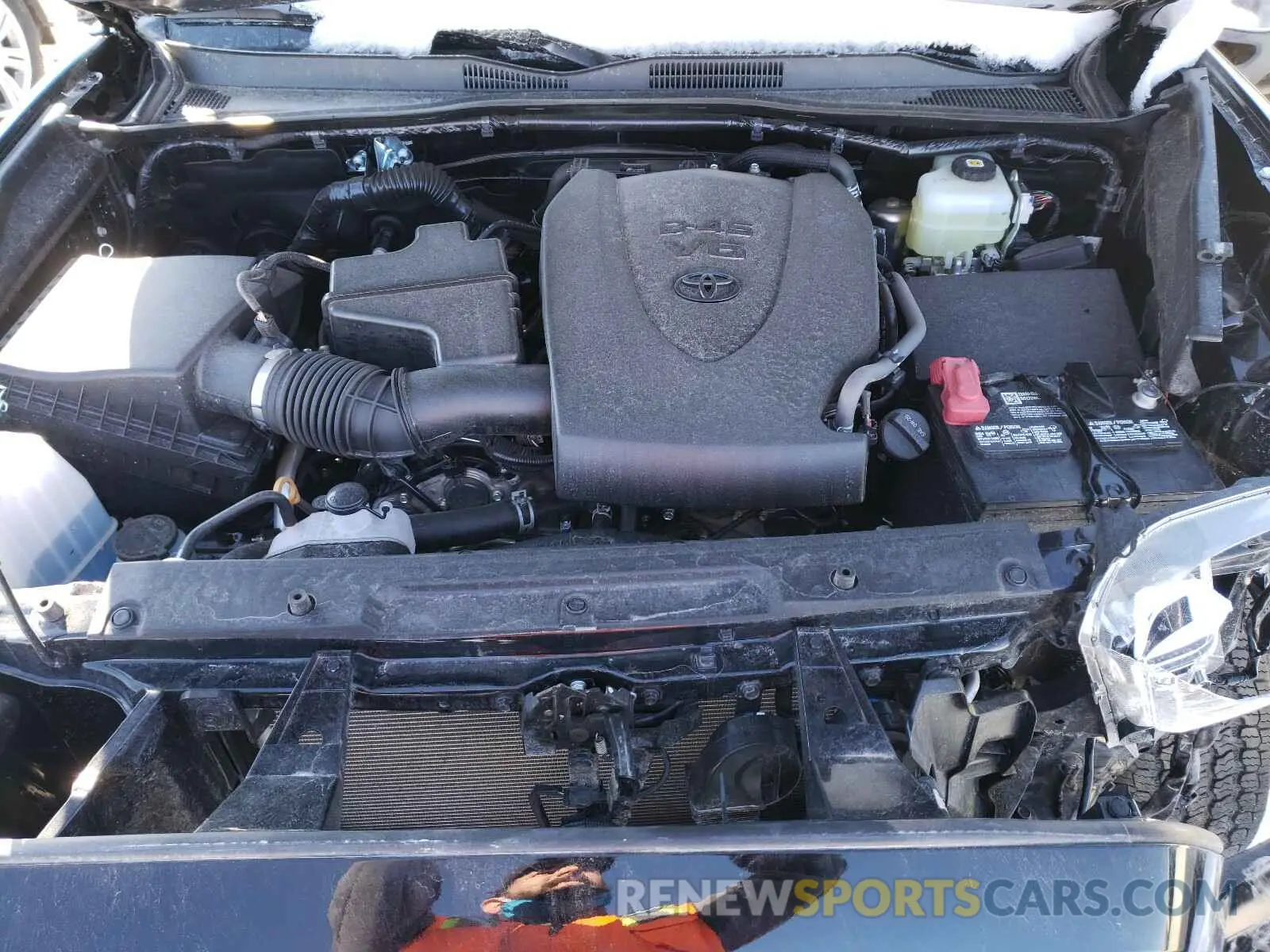 7 Photograph of a damaged car 3TMCZ5ANXMM392546 TOYOTA TACOMA 2021