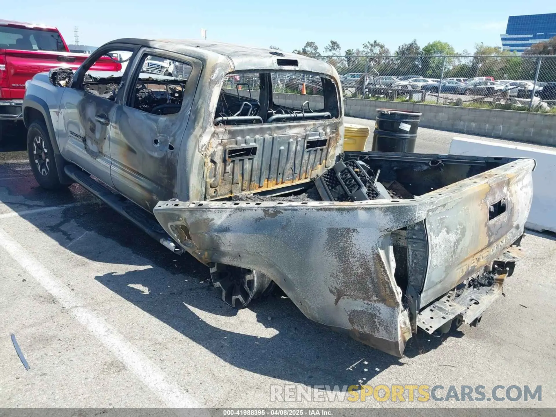 3 Photograph of a damaged car 3TMCZ5ANXMM394460 TOYOTA TACOMA 2021