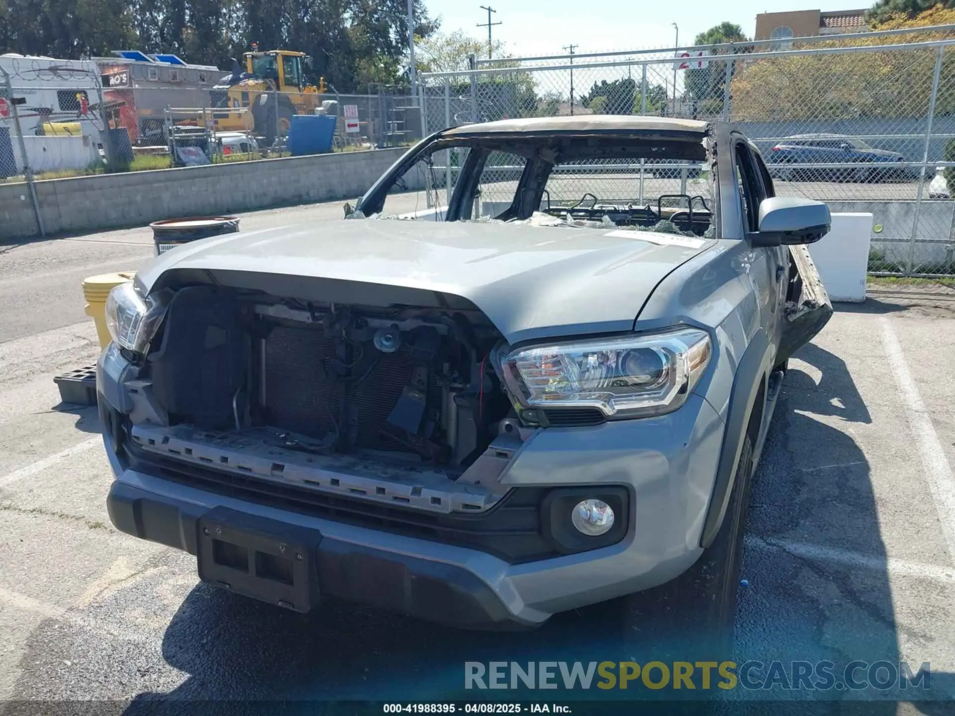 6 Photograph of a damaged car 3TMCZ5ANXMM394460 TOYOTA TACOMA 2021