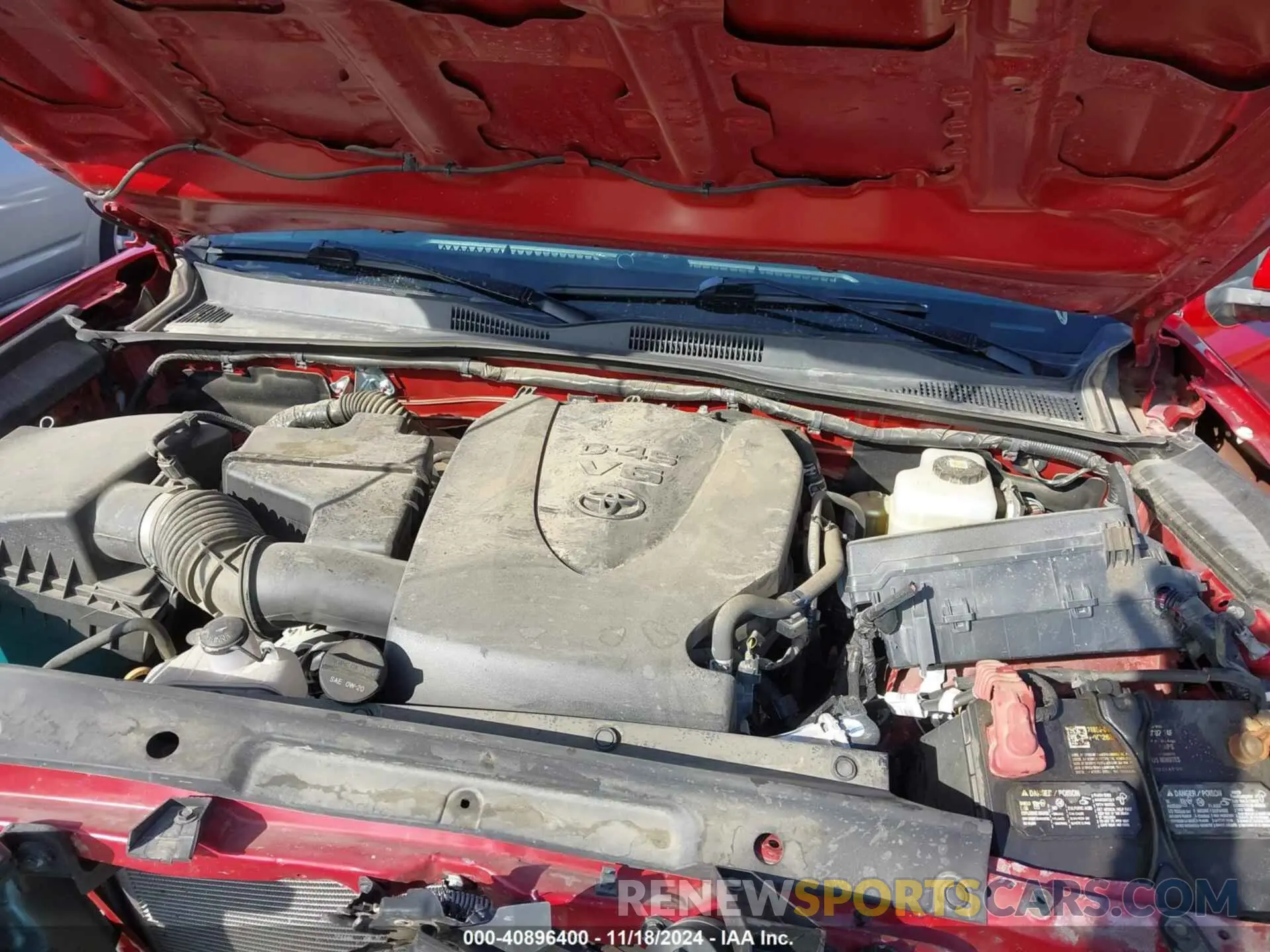 10 Photograph of a damaged car 3TMCZ5ANXMM430213 TOYOTA TACOMA 2021