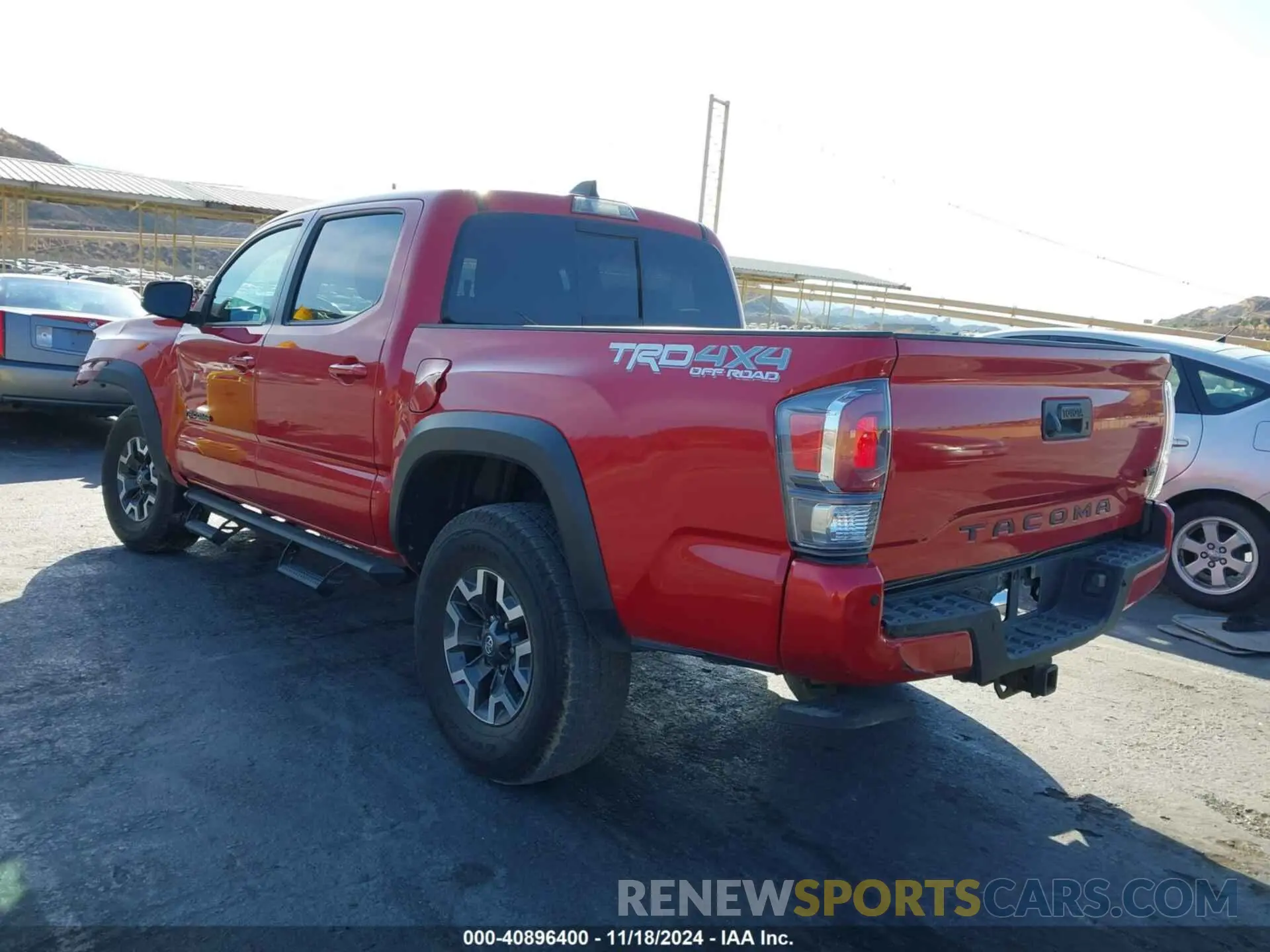 3 Photograph of a damaged car 3TMCZ5ANXMM430213 TOYOTA TACOMA 2021