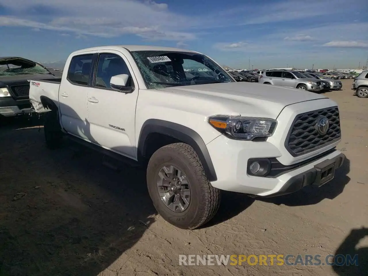 1 Фотография поврежденного автомобиля 3TMCZ5ANXMM443608 TOYOTA TACOMA 2021
